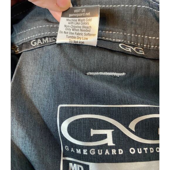 Game Guard Men's Charcoal Shorts Size Med - Picture 12 of 13